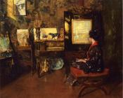 威廉梅里特查斯 - Alice in the Shinnecock Studio